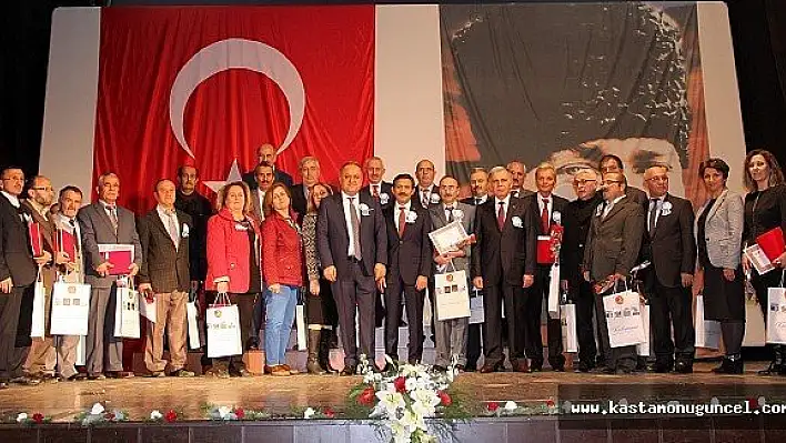 Kastamonu'da 24 Kasım Öğretmenler Günü kutlandı
