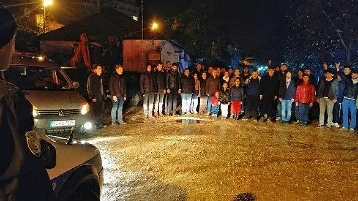 Cideliler teröre karşı tek yürek oldu