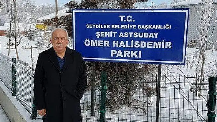 Şehit Astsubay Halisdemir'in adı parkta yaşatılacak