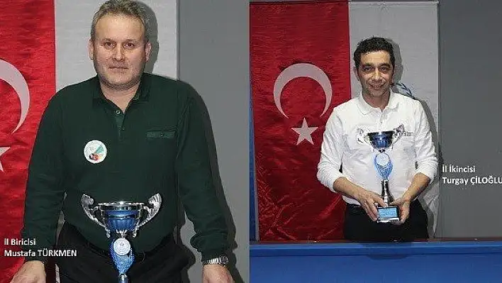 Bilardo İl Şampiyonası sona erdi