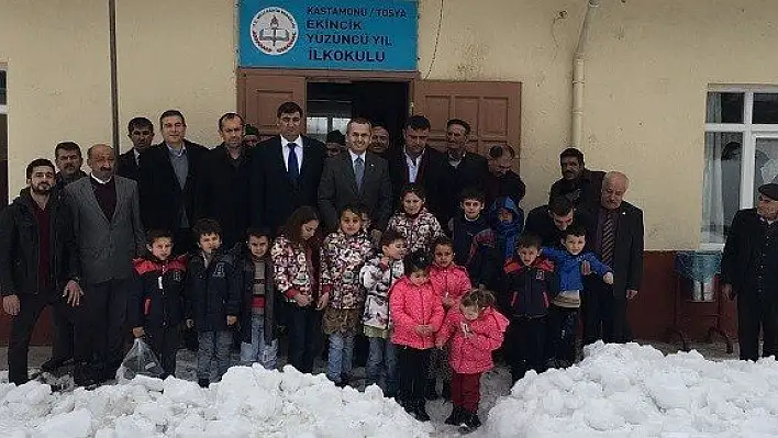 Kaymakam Pişkin'den Ekincik köyüne ziyaret
