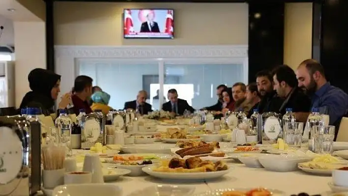 Kaymakam Pişkin, gazetecilerle kahvaltıda buluştu