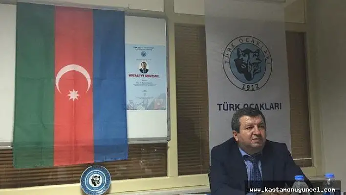 Kastamonu Türk Ocağı'nda Hocalı Soykırımı anlatıldı