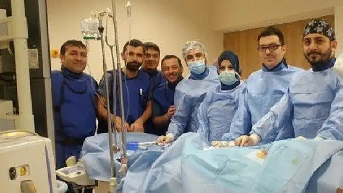 Yeni Devlet Hastanesi'nde ilk anjiografi yapıldı