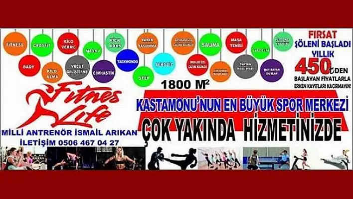 Kastamonu'da ilk olma özelliği taşıyor!