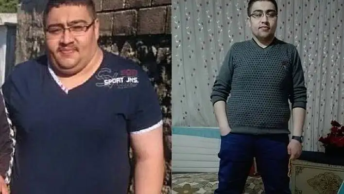 Kilolarıyla hayatı kararan genç 3 ayda 60 kilo verdi
