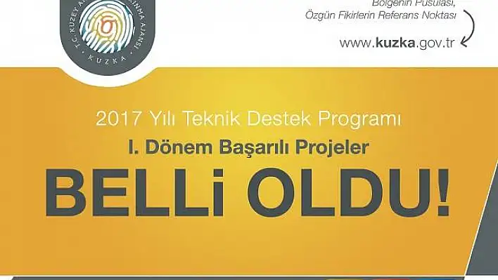 KUZKA'da başarılı projeler belli oldu!