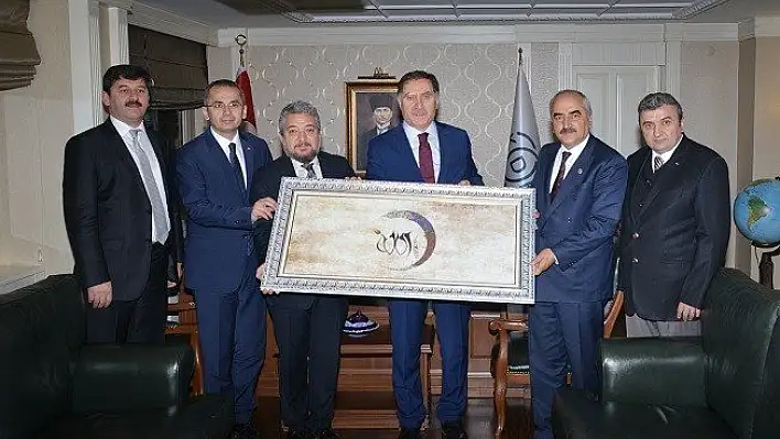 Tosya heyetinden Ombudsman Malkoç'a ziyaret