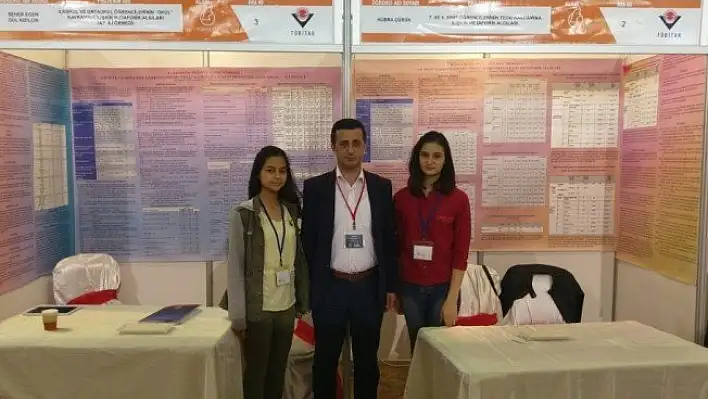 TÜBİTAK Sergisinde, Kastamonu bölge birincisi!