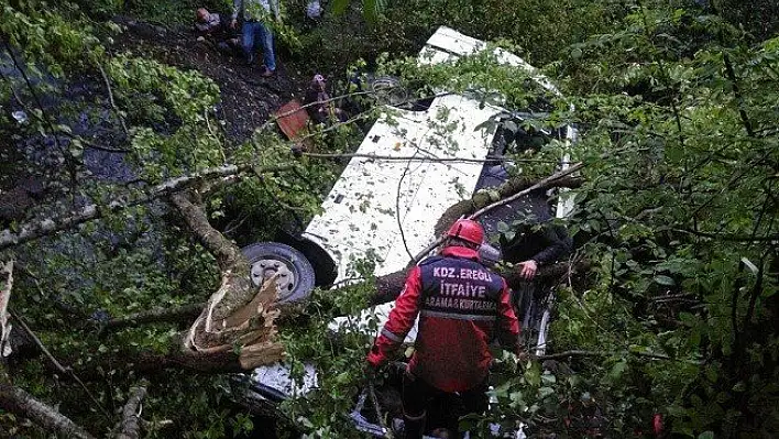Zonguldak'ta feci kaza: 10 ölü, 16 yaralı