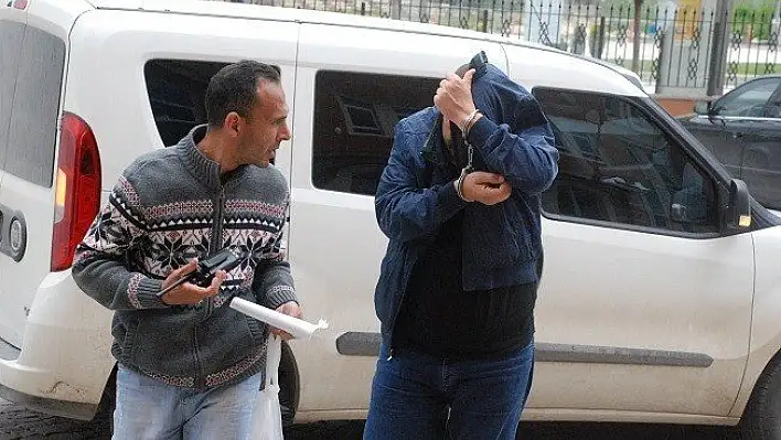 Taksicinin yakalattırdığı telefon dolandırıcısı, tutuklandı