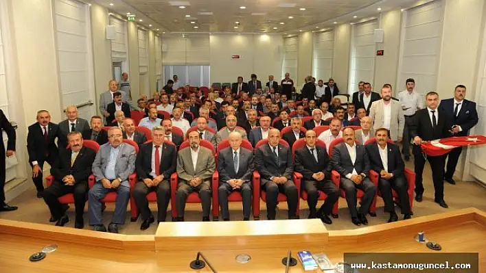 Kastamonu MHP teşkilatlarından genel merkeze ziyaret!