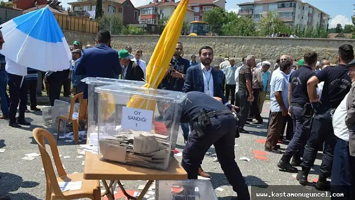 Kastamonu Pancar Kooperatifleri Birliği seçiminde kavga!