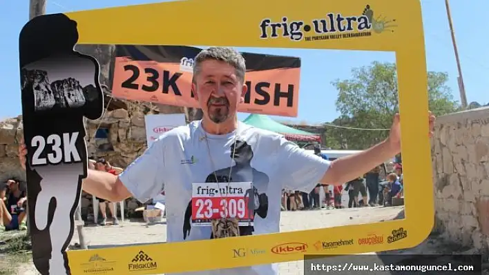 Şükür, Frig Ultra Maratonunda kürsüye çıktı