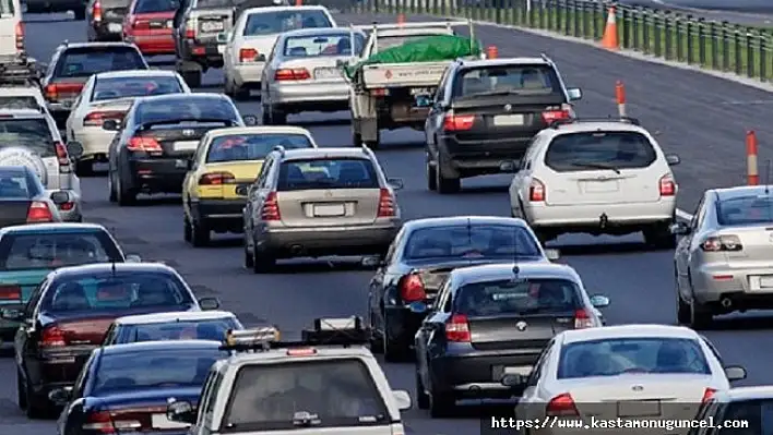 Trafiğe kayıtlı araç sayısı 21 Milyon 940 Bin 757 oldu