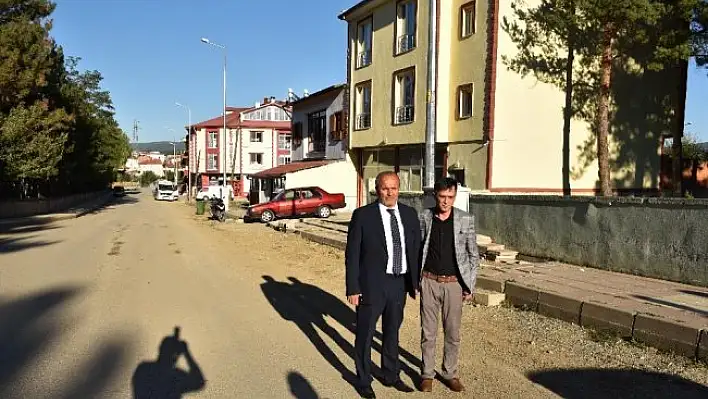 Taşköprü Sümer Mahallesi'nde havai elektrik hatları yer altına alındı