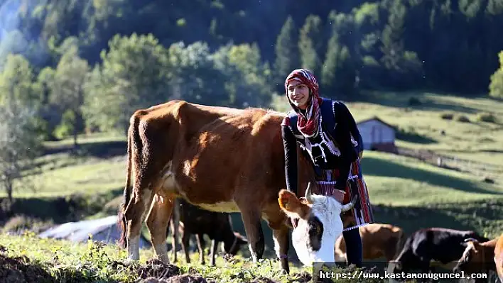 Türkiye'nin &quotHeidi&quotsinin hayali veteriner olmak