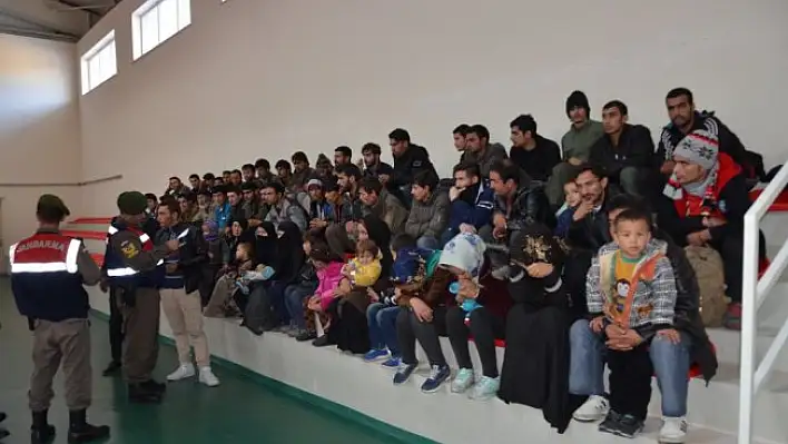 Kastamonu'da 127 kaçak göçmen yakalandı
