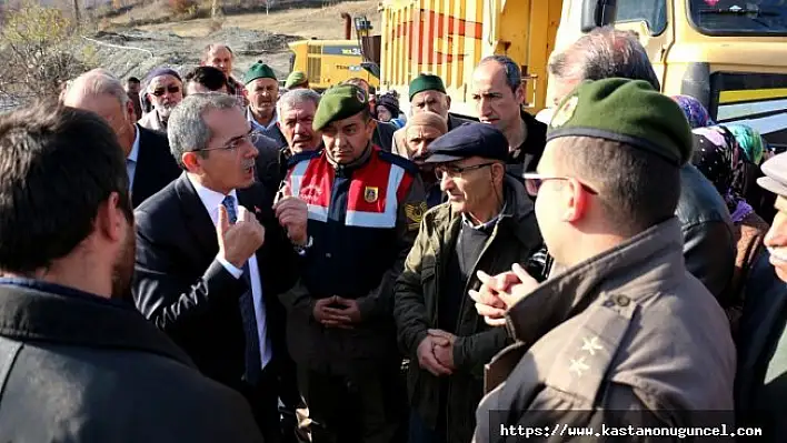 Kaymakam, maden ocağı yetkilisini azarladı