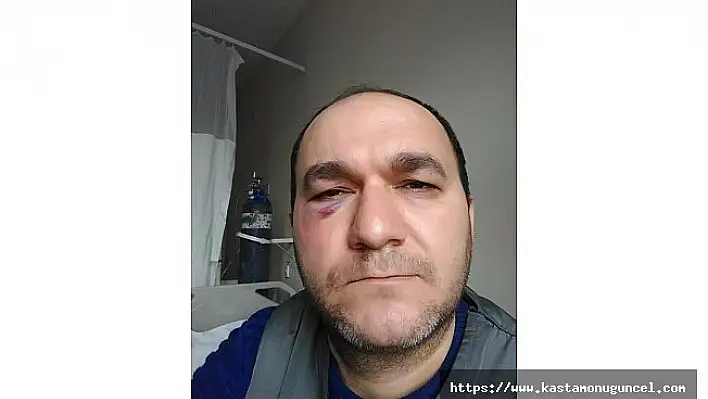 Otobüs şoförü ve muavini tarafından darp edildiğini iddia etti