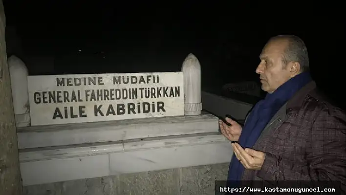 Arslan, Fahrettin Paşa'nın kabrini ziyaret etti