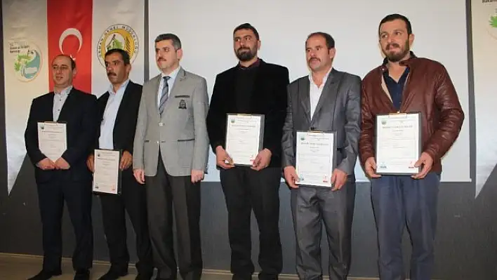 Kastamonu'da 54 üyeye 'Orman Üretim İşçisi Belgesi' verildi