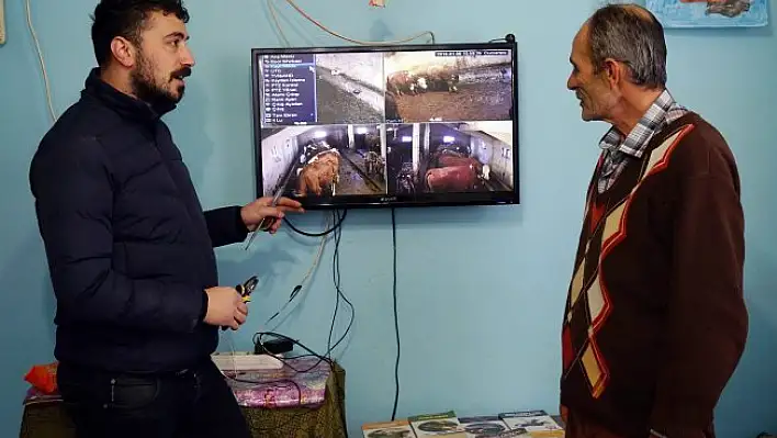 Çiftçiler, ahırlarına kamera sistemi kurdurmaya başladı