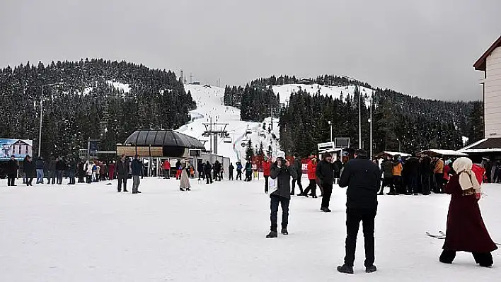 Ilgaz'a yarıyıl tatili dopingi