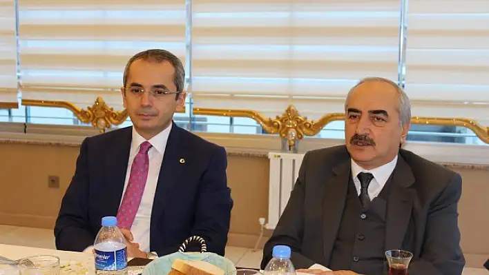 Kaymakam Pişkin, gazeteciler ile bir araya geldi