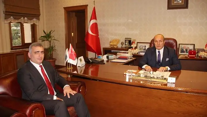 Yeni Orman Müdürü Kalaycı, Başkan Arslan'ı ziyaret etti