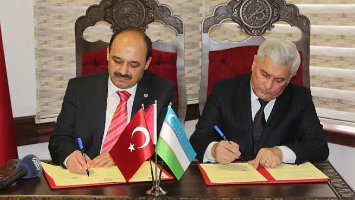 Özbekistan ile ilk akademik anlaşma Kastamonu Üniversitesi arasında yapıldı