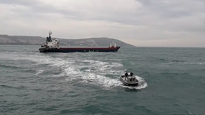 Sinop açıklarında kuru yük gemisinde patlama