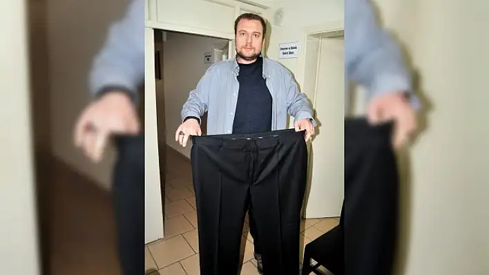 3 ayda 45 kilogram verdi