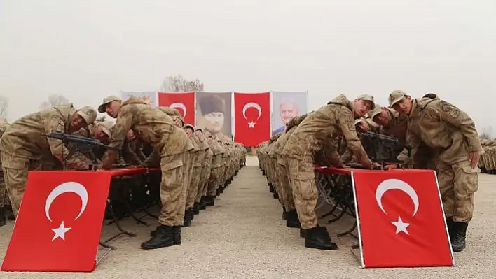 Kastamonu'da uzman erbaşlar yemin etti