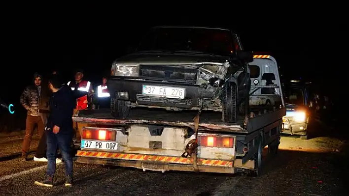 Kastamonu'da zincirleme trafik kazası: 6 yaralı