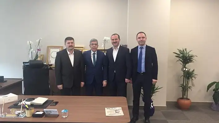 Konuk ve Şenol'dan Güvendi'ye ziyaret