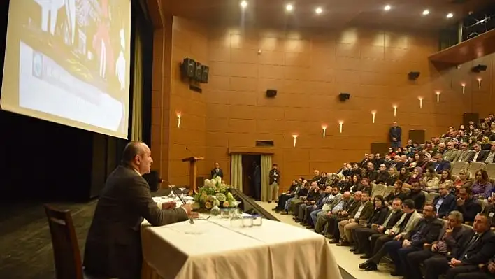 Taşköprü Belediye Başkanı Arslan, öğretmenlerle bir araya geldi