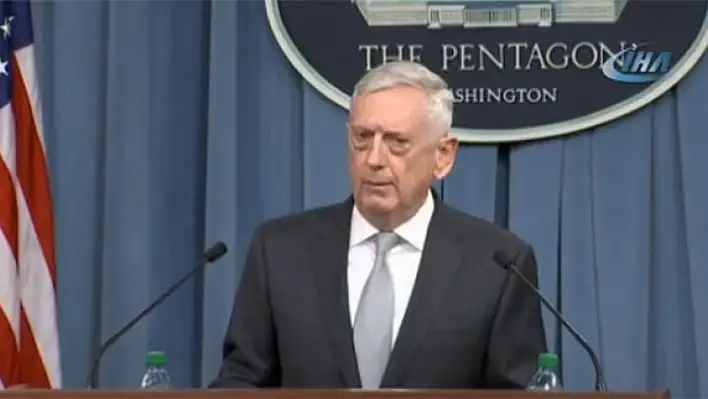 ABD Savunma Bakanı Mattis açıklamada bulundu