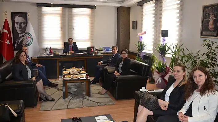 Adalet Komisyonu Başkanlığı'ndan Baro Başkanlığına ziyaret