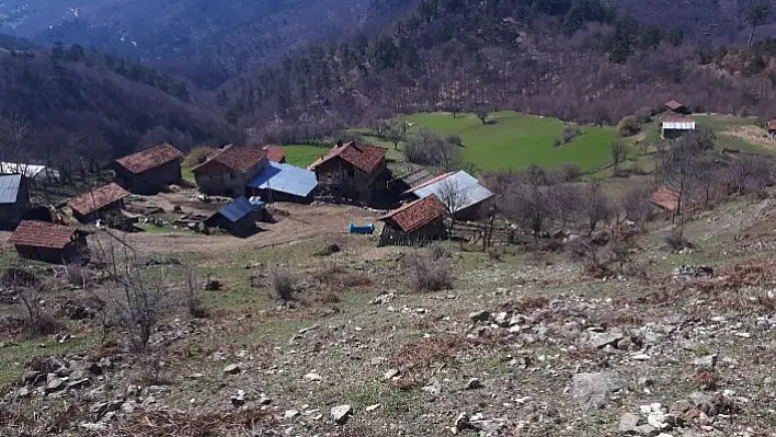 Yuvarlanan kayalar mahalle sakinlerini tedirgin ediyor