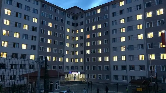 KYK yurtlarındaki öğrenciler İsrail'i protesto etti