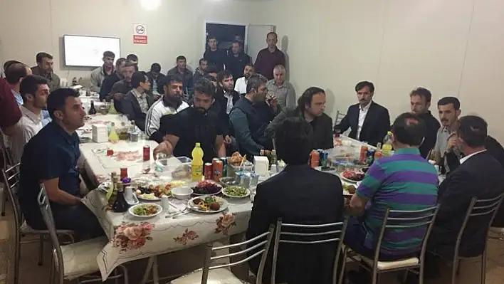 Belediye Başkanı Uçar madencilerle iftarda buluştu