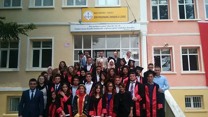 Daday ÇPAL'de mezuniyet coşkusu