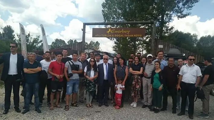 13 yabancı ülkenin basın mensupları Daday'ı ziyaret etti