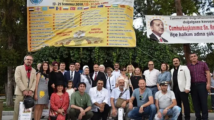 Taşköprü 3. Uluslararası Resim Çalıştayı sona erdi