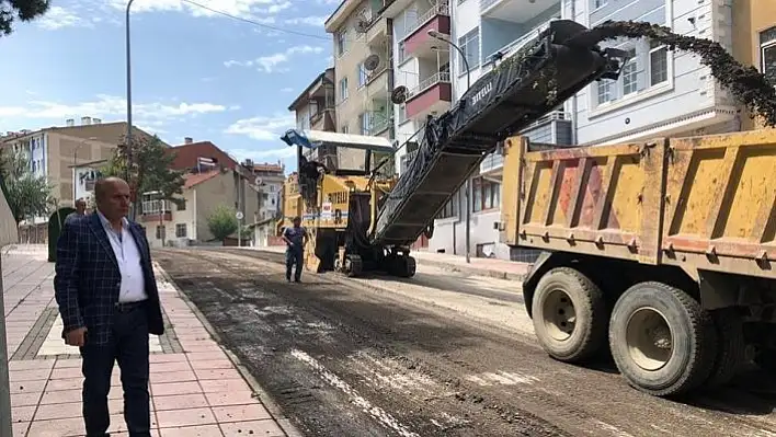 Taşköprü'de yol çalışmaları tam gaz devam ediyor