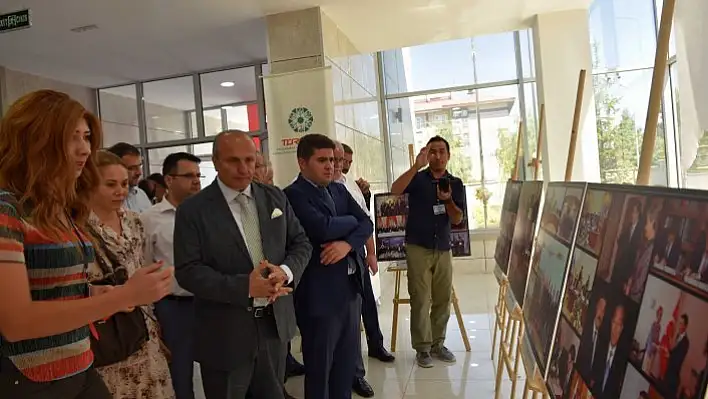 Sarımsak festivalinde resim sergisi açıldı