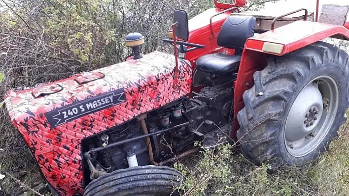 Tosya'da traktör kazası: 1 ölü