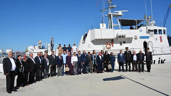 İnebolu'da gazilere deniz turu