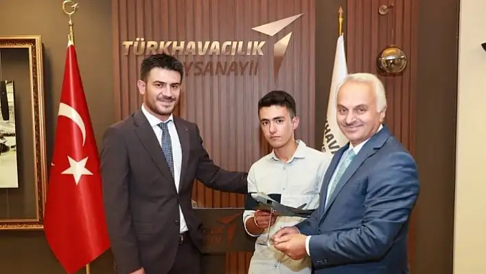 Hayvan otlatırken uçak mühendisi olmayı hayal eden öğrenci, TUSAŞ'ta işe başladı